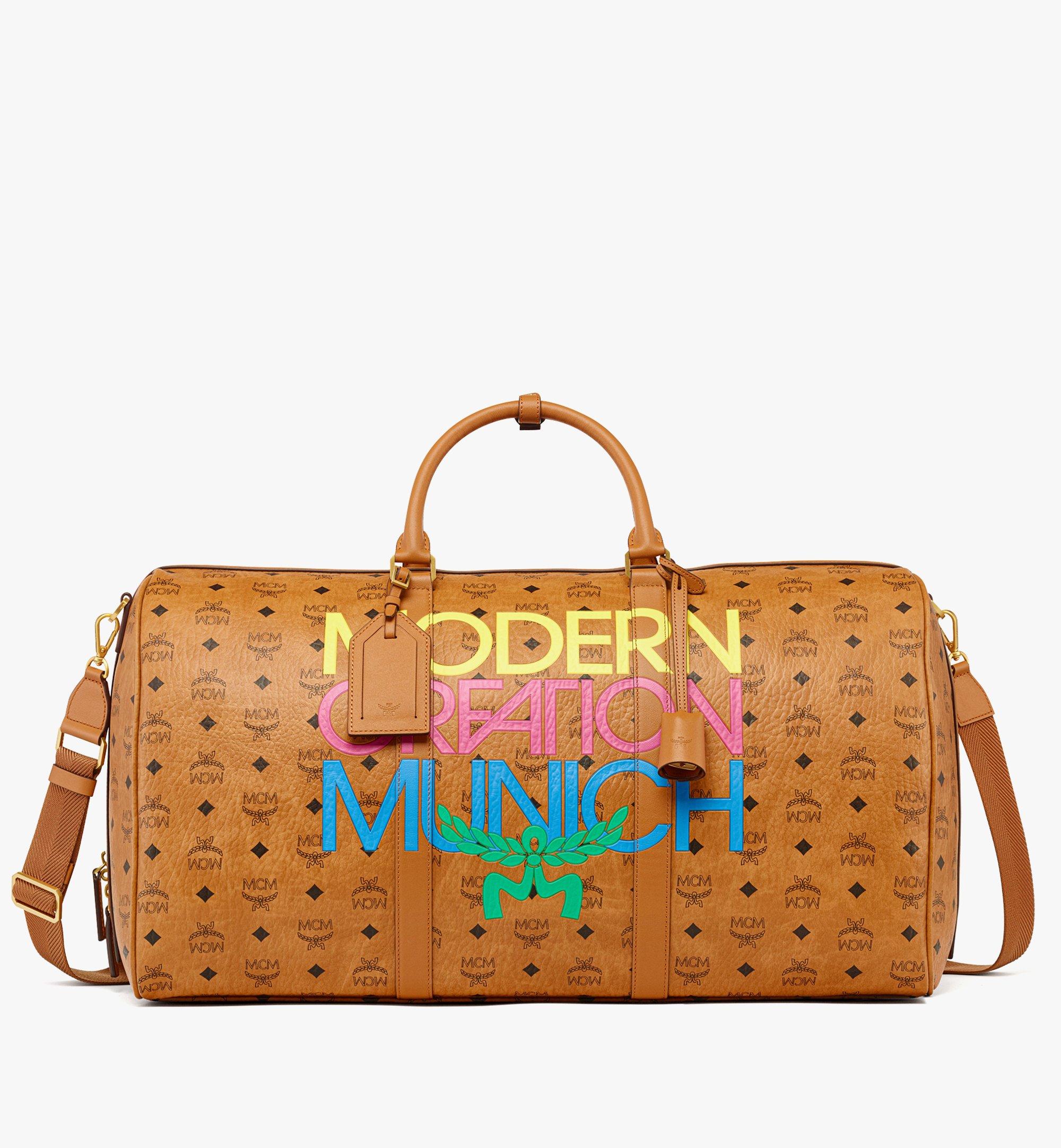 Mcm overnight bag sale